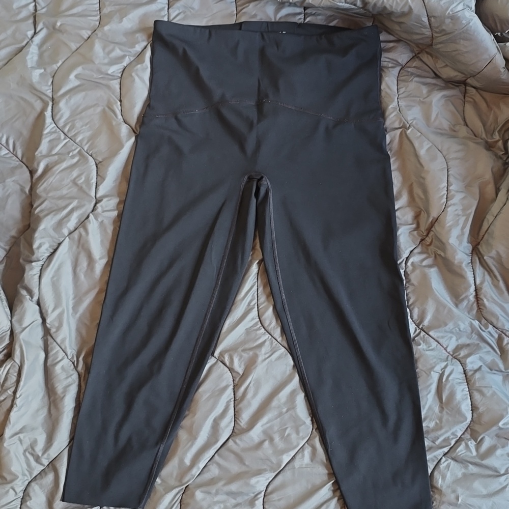 Spanx Booty Boost 7/8 Black Leggings- 1X